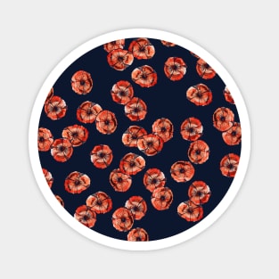 Red Poppy Magnet